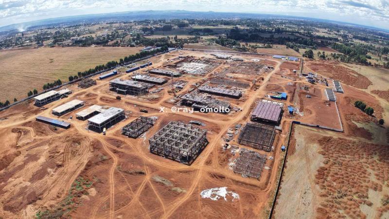 File image of the new Moi Teaching and Referral Hospital (MTRH).
